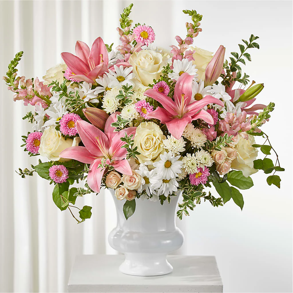 Empathetic Blooms Urn Arrangement - Image 2