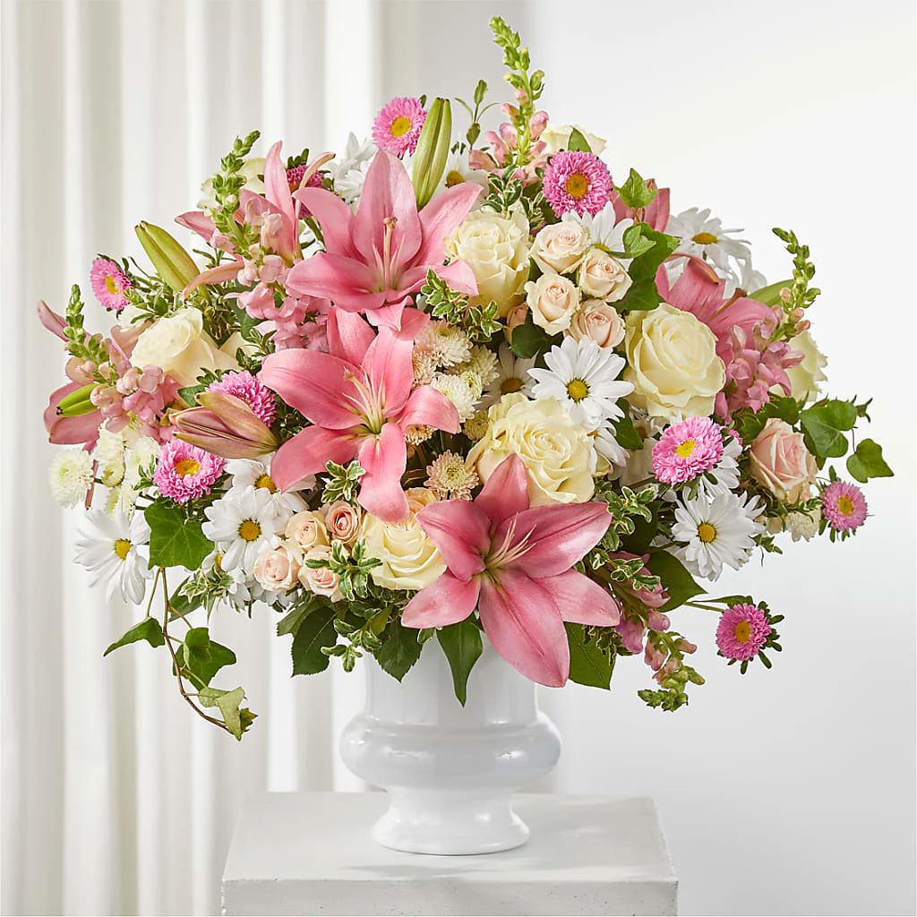 Empathetic Blooms Urn Arrangement - Image 3