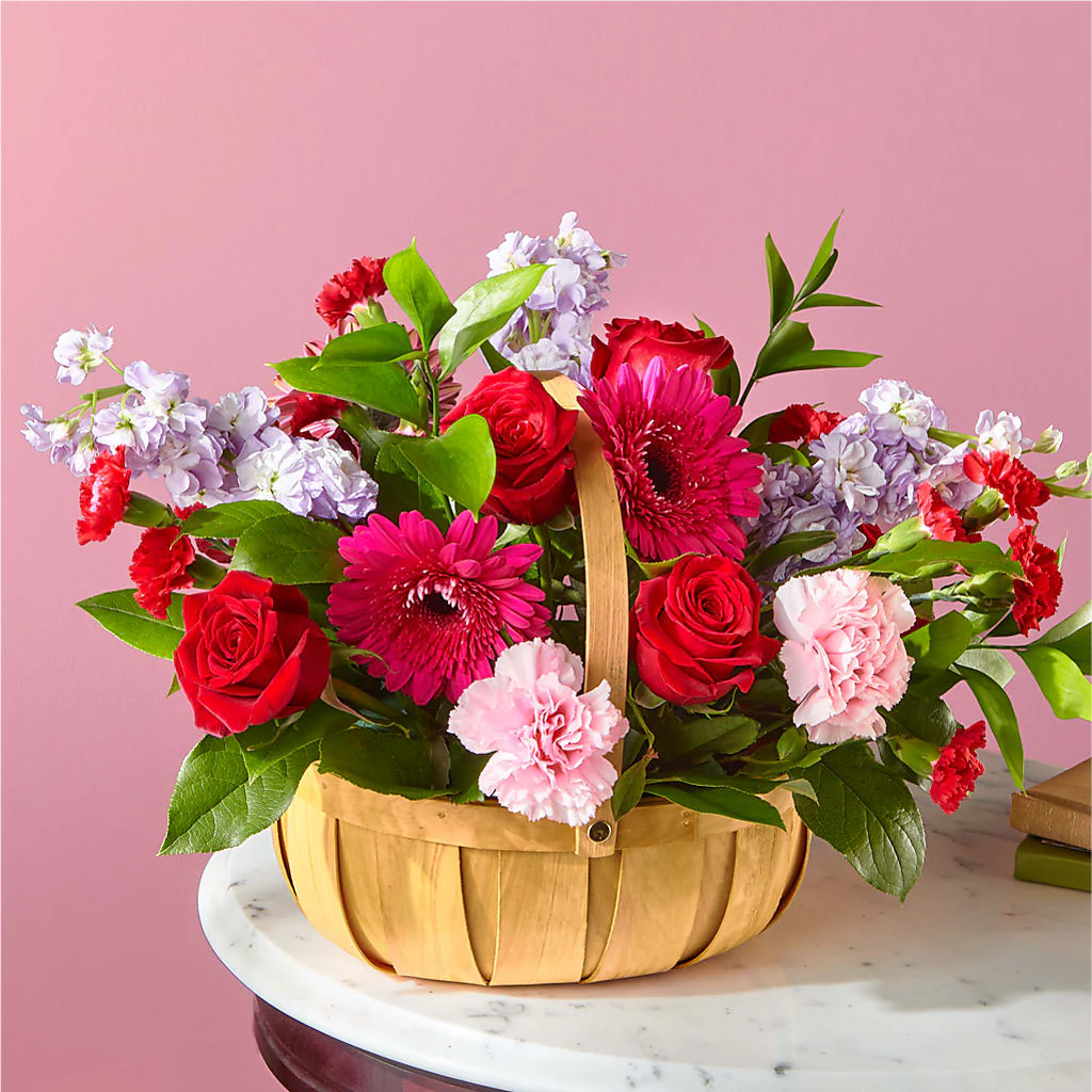 Pink Picnic Basket - Image 3