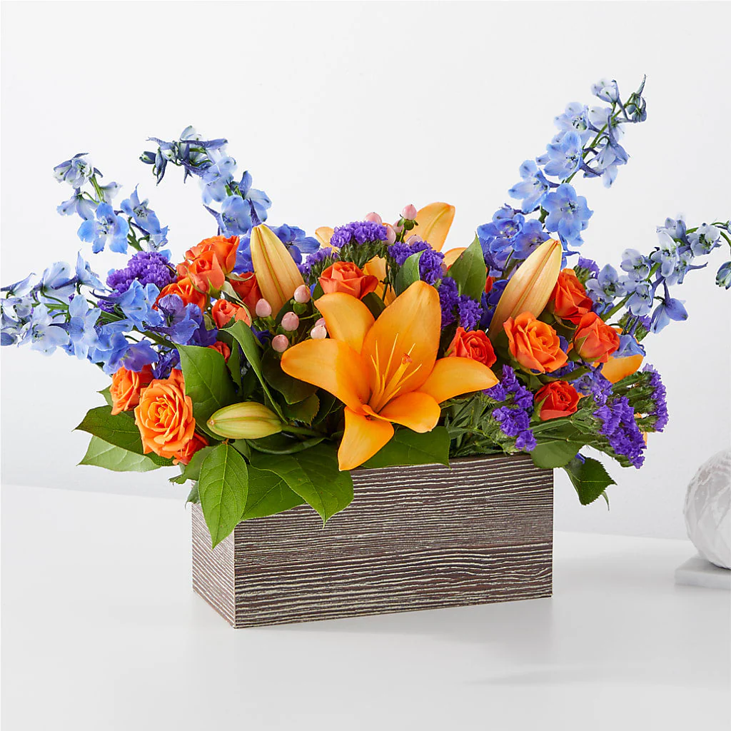 Radiant Citrus Box Bouquet - Image 3