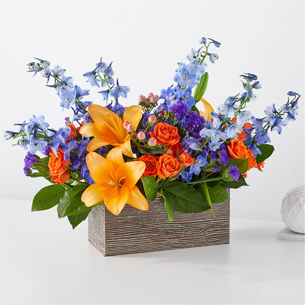 Radiant Citrus Box Bouquet - Image 4