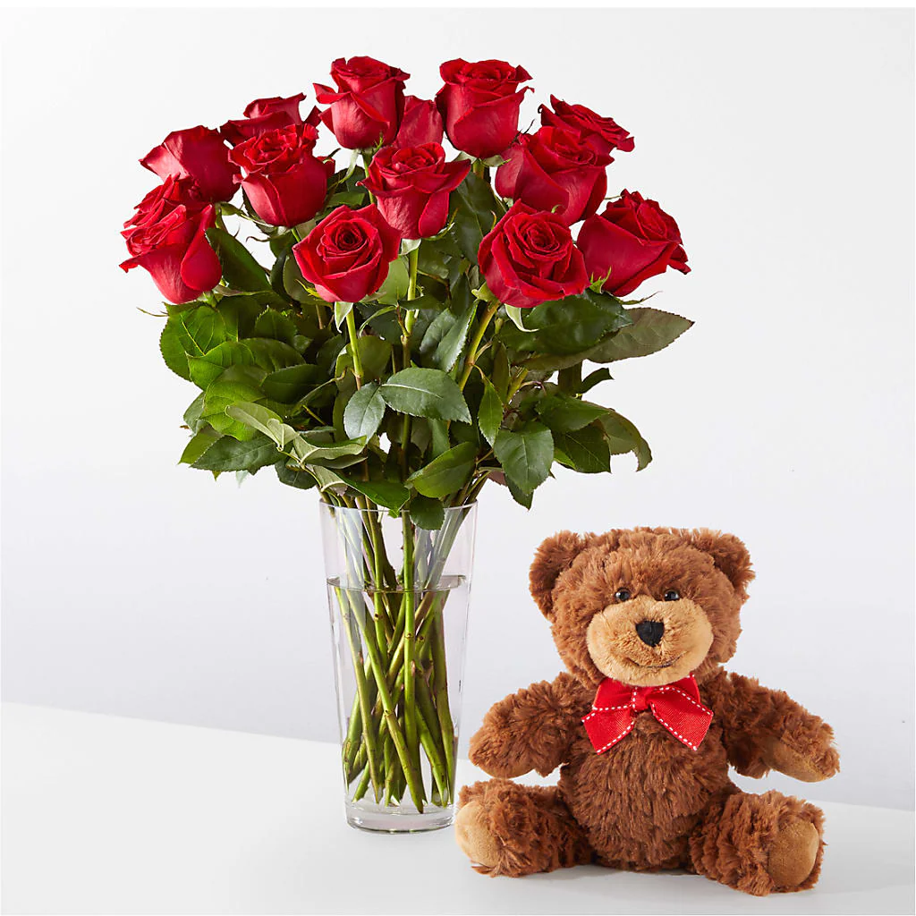 Romantic Long Stem Red Rose Bouquet Bundles - Image 2