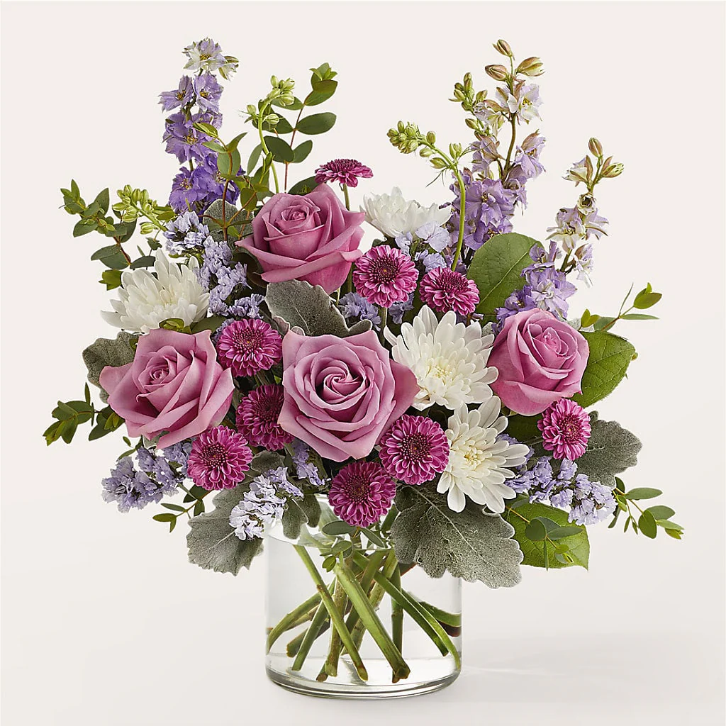 Violet Frost Bouquet - Image 2